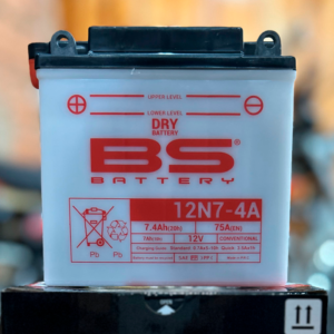 BATERIA BS BATTERY 12N7-4A CON ACIDO